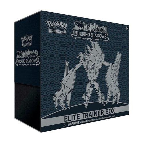 2017 Pokemon TCG Sun & Moon Burning Shadows Elite Trainer Box