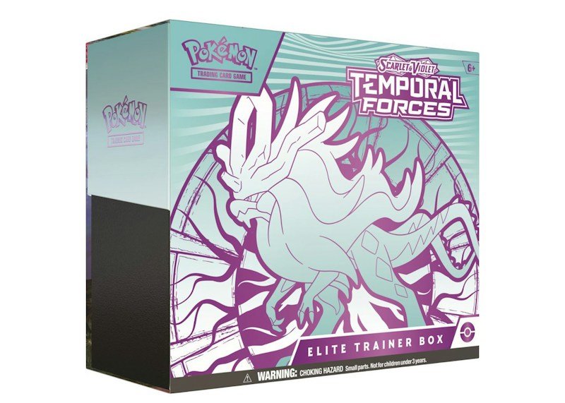 2024 Pokémon Scarlet & Violet Temporal Forces (Walking Wake) Elite Trainer Box
