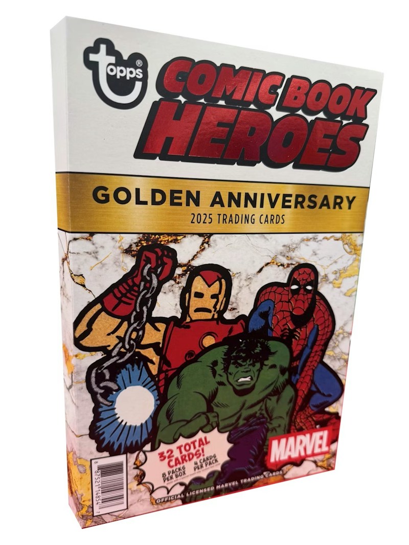 2025 Topps Marvel Comic Book Heros 1975 Golden Anniversary Hobby Box