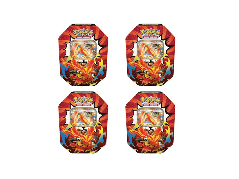 2026 Pokémon Mega Evolution Ascended Heroes Mega Emboar ex Tin 4x Lot